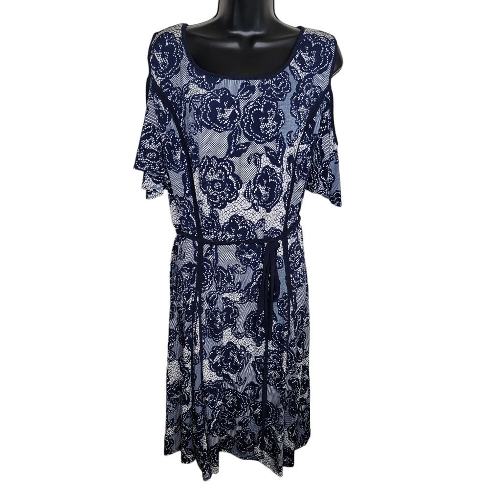 DB Established Stretch Jersey cold shoulder dress size 20
